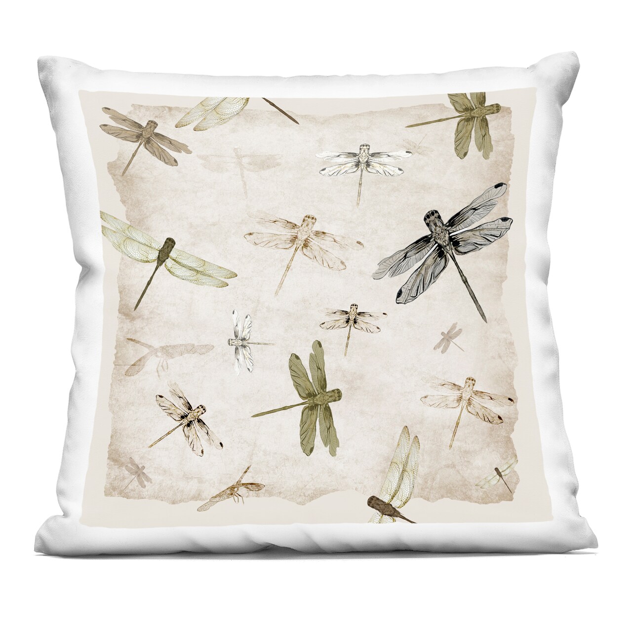 Stupell Industries Glide In Grace Dragonflies Indoor Pillow, 18 x 7 x 18
